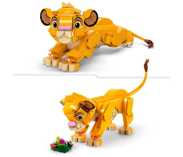 LEGO DISNEY CLASSIC 43243 Król Lew — lwiątko Simba - 1248790 - zdjęcie 3